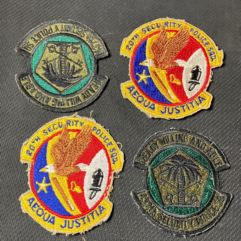 USAF Security Police Patches Set